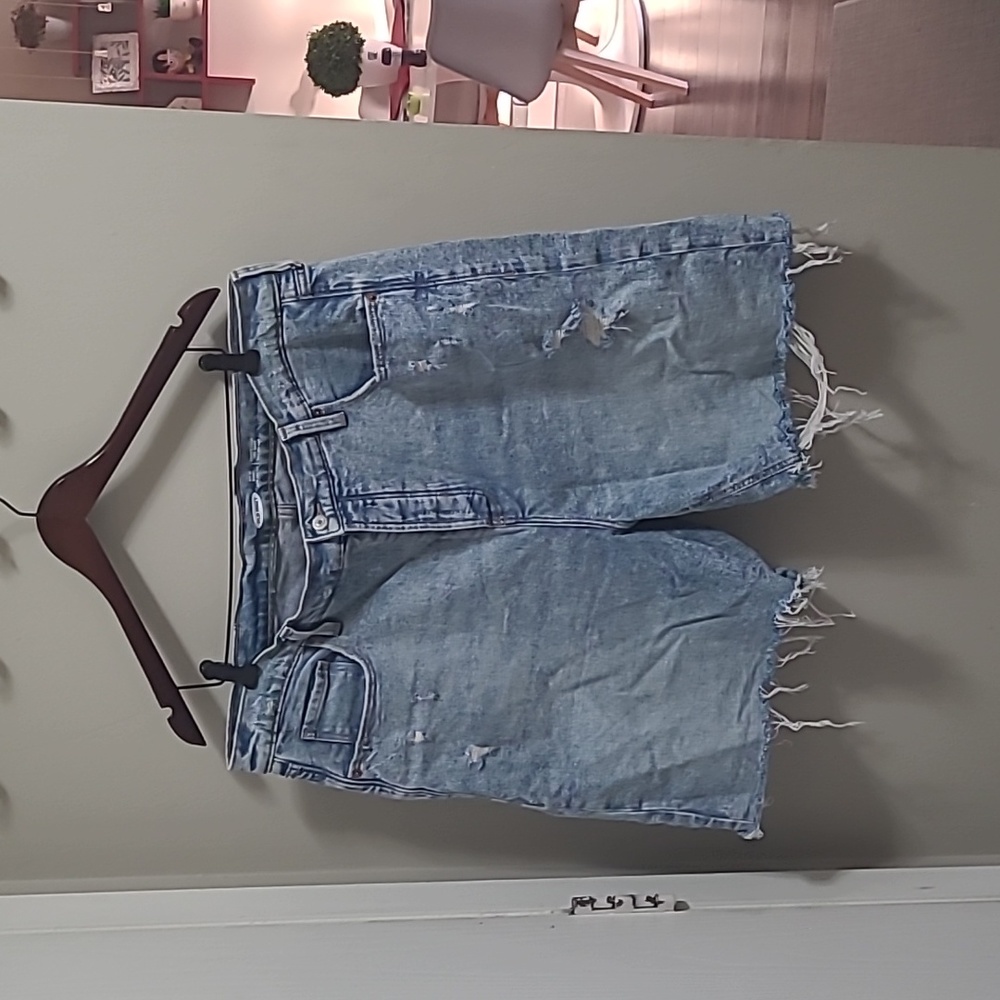 OLD NAVY - Extra High Waist Jean Short